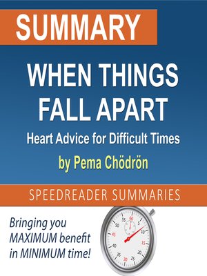 cover image of Summary of When Things Fall Apart